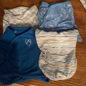 4 Summer brand Swaddles Size Small/Medium